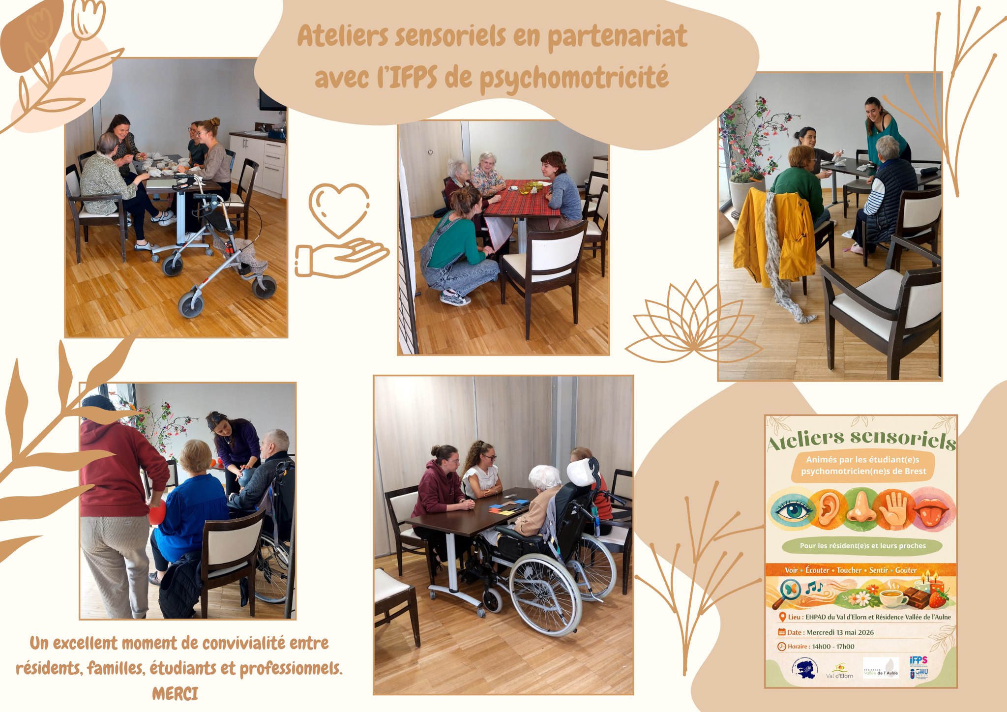 Ateliers sensoriels avec l'IFPS de Psychomotricité