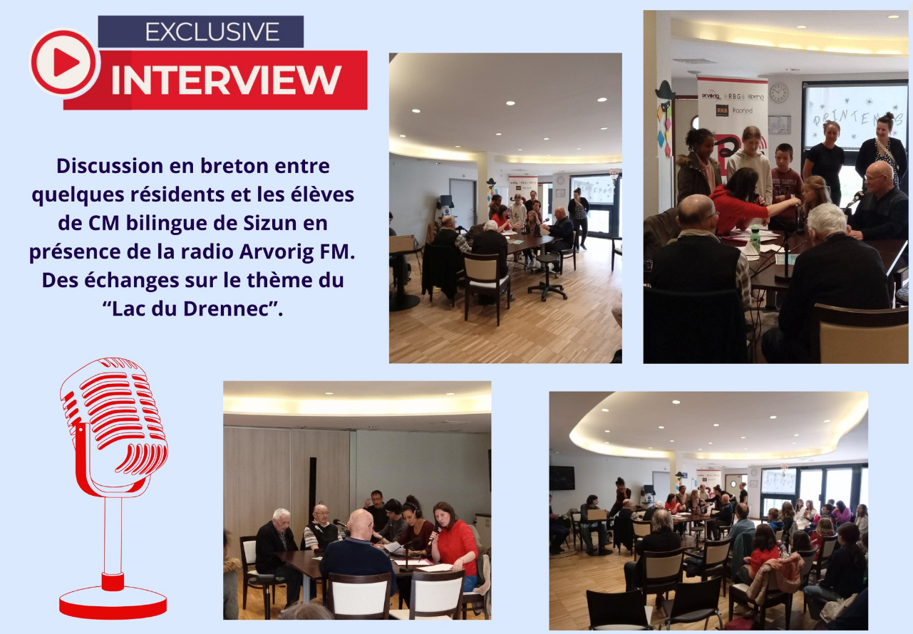 Radio Arvorig FM en direct de l'EHPAD
